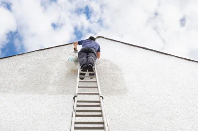 Peinture extérieure à Teloché — façades et ravalement